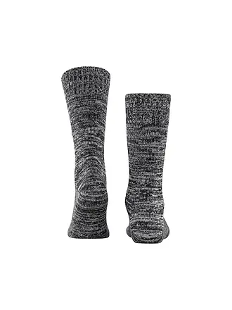 BURLINGTON | Chaussettes KNITTING HILL 40-46 caramel | schwarz